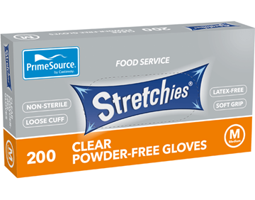 Picture of GLOVE CLEAR STRETCHIES MEDIUM 10x200