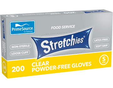 Picture of GLOVE CLEAR STRETCHIES SMALL  10x200