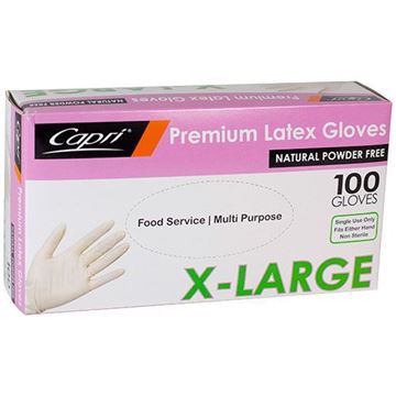 Picture of GLOVE LATEX POWDERED  XLARGE