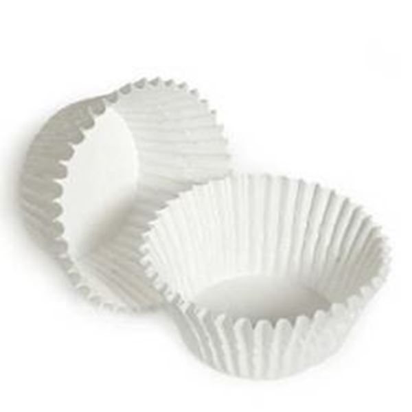 Picture of MUFFIN CASE 380 WHITE D83x35x24  1x500