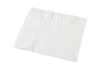 Picture of NAPKIN DINNER   2 PLY WHITE      10x100