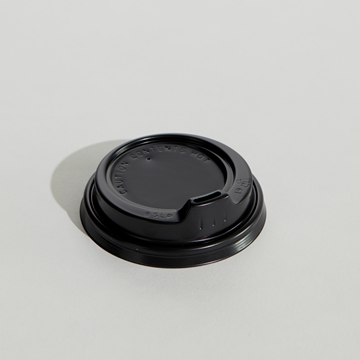 Picture of PLASTIC LID PIN 6-8oz SIP BLACK 10 x1000