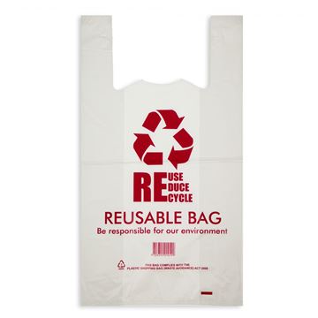 Picture of BAG CARRY LARGE 80% PCR REUSABLE 10x50